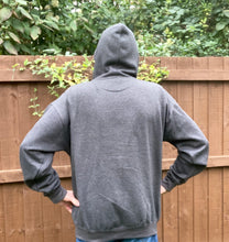 Load image into Gallery viewer, Fox Calls Logo Hoodie Charcoal Grey Very Warm 65% Polyester 35% Cotton £24.99 Post Free