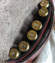 Load image into Gallery viewer, Fox Calls - Leather Pro Hunter 6 x 222-300Win Mag 90mm Leather Wallet Ammo Pouch £7.99