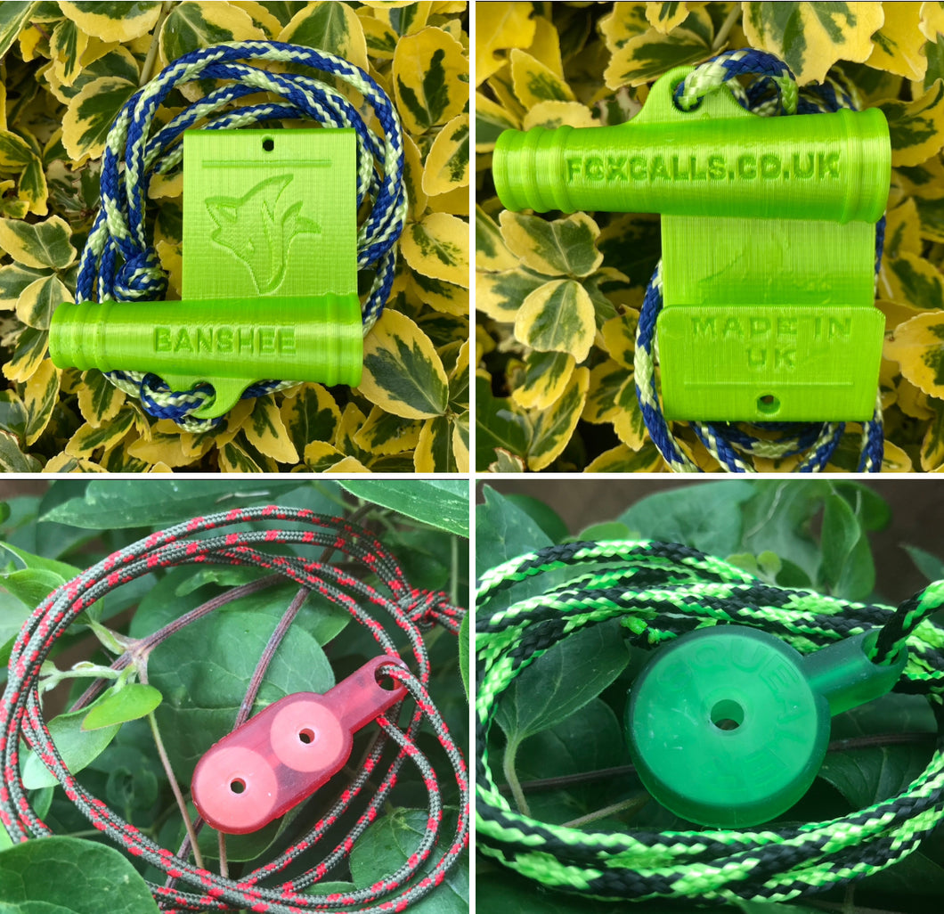 Fox Calls Set 3 - Banshee, Mouser & Squealer - Discount Deal £34.95 - Post Free UK £4 Europe