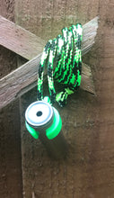 Load image into Gallery viewer, Fox Calls - SS Squeaker with 3D Neon Green Lanyard Clip Hands Free Bite Style Raspy Fox Caller £6.25 - Post Free UK
