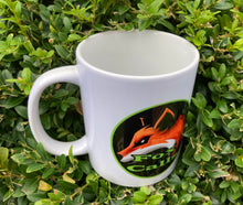 Load image into Gallery viewer, Fox Calls Logo Mug Bright White Glossy Finish Dishwasher/Microwave Safe £9.99 Post Free UK
