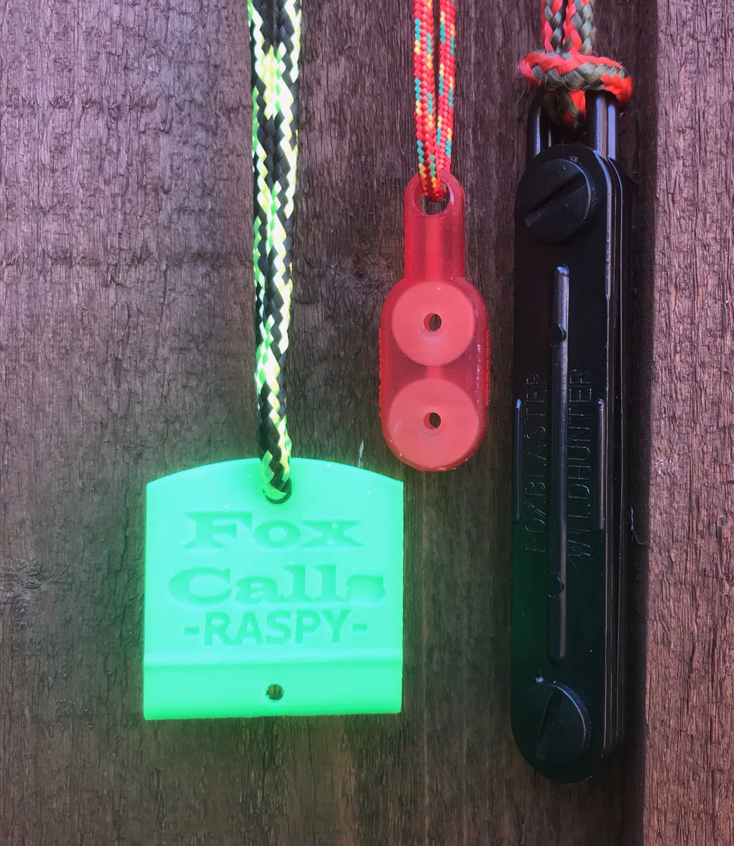 Fox Calls Set 3b - Mouser-Raspy Neon Green Tenterfield-Blaster-10% Off Deal £21.80 - Post Free UK